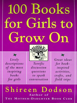 cover image of 100 Books for Girls to Grow On